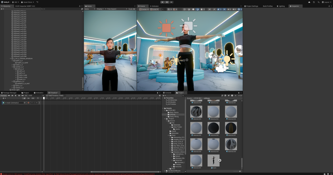 Unity Editor - Character Design